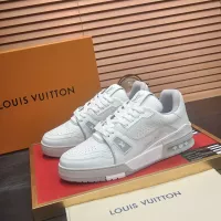 Cheap Louis Vuitton Casual Shoes For Men #1356780 Replica Wholesale [$125.00 USD] [ITEM#1356780] on Replica Louis Vuitton Casual Shoes
