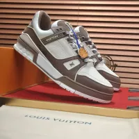 Cheap Louis Vuitton Casual Shoes For Men #1356785 Replica Wholesale [$128.00 USD] [ITEM#1356785] on Replica Louis Vuitton Casual Shoes