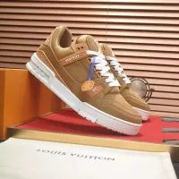 Cheap Louis Vuitton Casual Shoes For Men #1356793 Replica Wholesale [$128.00 USD] [ITEM#1356793] on Replica Louis Vuitton Casual Shoes