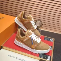 Cheap Louis Vuitton Casual Shoes For Men #1356793 Replica Wholesale [$128.00 USD] [ITEM#1356793] on Replica Louis Vuitton Casual Shoes