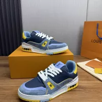 Cheap Louis Vuitton Casual Shoes For Men #1356801 Replica Wholesale [$125.00 USD] [ITEM#1356801] on Replica Louis Vuitton Casual Shoes