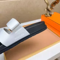 Cheap Hermes Slippers For Men #1356871 Replica Wholesale [$56.00 USD] [ITEM#1356871] on Replica Hermes Slippers