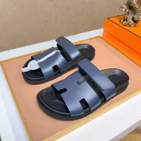 Cheap Hermes Slippers For Men #1356875 Replica Wholesale [$56.00 USD] [ITEM#1356875] on Replica Hermes Slippers