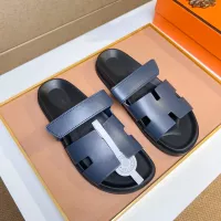 Cheap Hermes Slippers For Men #1356875 Replica Wholesale [$56.00 USD] [ITEM#1356875] on Replica Hermes Slippers