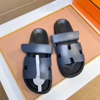 Cheap Hermes Slippers For Men #1356875 Replica Wholesale [$56.00 USD] [ITEM#1356875] on Replica Hermes Slippers