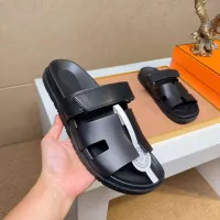 Cheap Hermes Slippers For Men #1356877 Replica Wholesale [$56.00 USD] [ITEM#1356877] on Replica Hermes Slippers