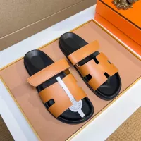 Cheap Hermes Slippers For Men #1356879 Replica Wholesale [$56.00 USD] [ITEM#1356879] on Replica Hermes Slippers
