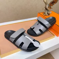 Cheap Hermes Slippers For Men #1356881 Replica Wholesale [$56.00 USD] [ITEM#1356881] on Replica Hermes Slippers