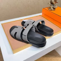 Cheap Hermes Slippers For Men #1356881 Replica Wholesale [$56.00 USD] [ITEM#1356881] on Replica Hermes Slippers