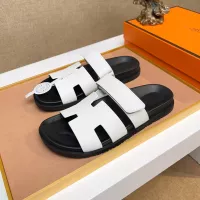 Cheap Hermes Slippers For Men #1356883 Replica Wholesale [$56.00 USD] [ITEM#1356883] on Replica Hermes Slippers