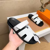 Cheap Hermes Slippers For Men #1356883 Replica Wholesale [$56.00 USD] [ITEM#1356883] on Replica Hermes Slippers