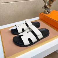 Cheap Hermes Slippers For Men #1356885 Replica Wholesale [$56.00 USD] [ITEM#1356885] on Replica Hermes Slippers