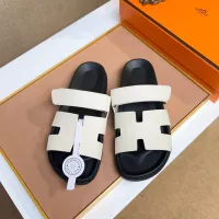 Cheap Hermes Slippers For Men #1356885 Replica Wholesale [$56.00 USD] [ITEM#1356885] on Replica Hermes Slippers