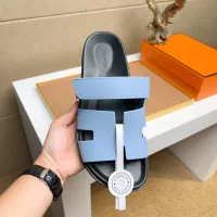Cheap Hermes Slippers For Men #1356887 Replica Wholesale [$56.00 USD] [ITEM#1356887] on Replica Hermes Slippers