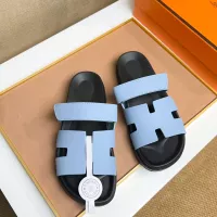Cheap Hermes Slippers For Men #1356887 Replica Wholesale [$56.00 USD] [ITEM#1356887] on Replica Hermes Slippers