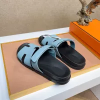 Cheap Hermes Slippers For Men #1356889 Replica Wholesale [$56.00 USD] [ITEM#1356889] on Replica Hermes Slippers
