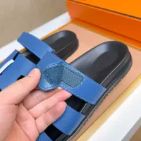 Cheap Hermes Slippers For Men #1356892 Replica Wholesale [$56.00 USD] [ITEM#1356892] on Replica Hermes Slippers