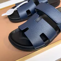Cheap Hermes Slippers For Men #1356896 Replica Wholesale [$56.00 USD] [ITEM#1356896] on Replica Hermes Slippers