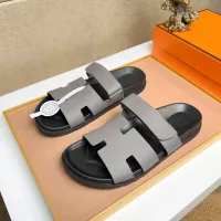 Cheap Hermes Slippers For Men #1356903 Replica Wholesale [$56.00 USD] [ITEM#1356903] on Replica Hermes Slippers