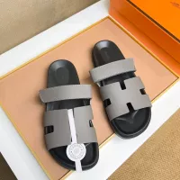 Cheap Hermes Slippers For Men #1356903 Replica Wholesale [$56.00 USD] [ITEM#1356903] on Replica Hermes Slippers