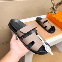 Cheap Hermes Slippers For Men #1356905 Replica Wholesale [$56.00 USD] [ITEM#1356905] on Replica Hermes Slippers