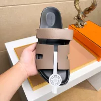 Cheap Hermes Slippers For Men #1356905 Replica Wholesale [$56.00 USD] [ITEM#1356905] on Replica Hermes Slippers