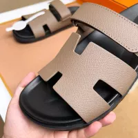 Cheap Hermes Slippers For Men #1356905 Replica Wholesale [$56.00 USD] [ITEM#1356905] on Replica Hermes Slippers