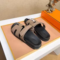 Cheap Hermes Slippers For Men #1356905 Replica Wholesale [$56.00 USD] [ITEM#1356905] on Replica Hermes Slippers