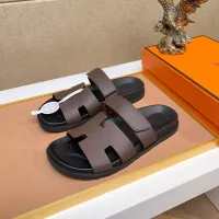 Cheap Hermes Slippers For Men #1356908 Replica Wholesale [$56.00 USD] [ITEM#1356908] on Replica Hermes Slippers