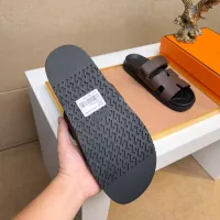 Cheap Hermes Slippers For Men #1356908 Replica Wholesale [$56.00 USD] [ITEM#1356908] on Replica Hermes Slippers