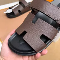 Cheap Hermes Slippers For Men #1356908 Replica Wholesale [$56.00 USD] [ITEM#1356908] on Replica Hermes Slippers