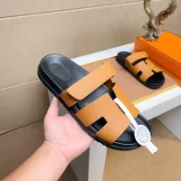 Cheap Hermes Slippers For Men #1356910 Replica Wholesale [$56.00 USD] [ITEM#1356910] on Replica Hermes Slippers