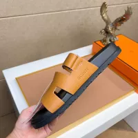 Cheap Hermes Slippers For Men #1356910 Replica Wholesale [$56.00 USD] [ITEM#1356910] on Replica Hermes Slippers