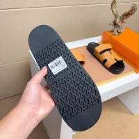 Cheap Hermes Slippers For Men #1356910 Replica Wholesale [$56.00 USD] [ITEM#1356910] on Replica Hermes Slippers