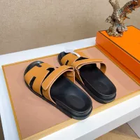 Cheap Hermes Slippers For Men #1356910 Replica Wholesale [$56.00 USD] [ITEM#1356910] on Replica Hermes Slippers
