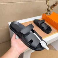 Cheap Hermes Slippers For Men #1356913 Replica Wholesale [$56.00 USD] [ITEM#1356913] on Replica Hermes Slippers