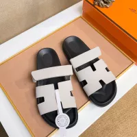 Cheap Hermes Slippers For Men #1356916 Replica Wholesale [$56.00 USD] [ITEM#1356916] on Replica Hermes Slippers