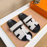 Cheap Hermes Slippers For Men #1356916 Replica Wholesale [$56.00 USD] [ITEM#1356916] on Replica Hermes Slippers