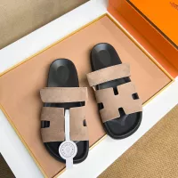 Cheap Hermes Slippers For Men #1356923 Replica Wholesale [$56.00 USD] [ITEM#1356923] on Replica Hermes Slippers