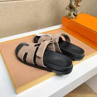 Cheap Hermes Slippers For Men #1356923 Replica Wholesale [$56.00 USD] [ITEM#1356923] on Replica Hermes Slippers