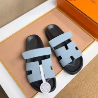 Cheap Hermes Slippers For Men #1356933 Replica Wholesale [$56.00 USD] [ITEM#1356933] on Replica Hermes Slippers