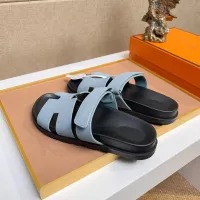 Cheap Hermes Slippers For Men #1356933 Replica Wholesale [$56.00 USD] [ITEM#1356933] on Replica Hermes Slippers
