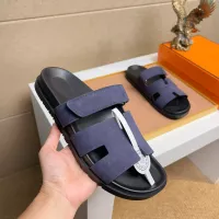 Cheap Hermes Slippers For Men #1356936 Replica Wholesale [$56.00 USD] [ITEM#1356936] on Replica Hermes Slippers