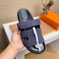 Cheap Hermes Slippers For Men #1356936 Replica Wholesale [$56.00 USD] [ITEM#1356936] on Replica Hermes Slippers