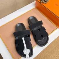 Cheap Hermes Slippers For Men #1356942 Replica Wholesale [$56.00 USD] [ITEM#1356942] on Replica Hermes Slippers