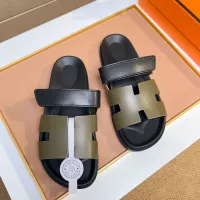Cheap Hermes Slippers For Men #1356946 Replica Wholesale [$56.00 USD] [ITEM#1356946] on Replica Hermes Slippers