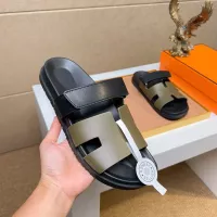 Cheap Hermes Slippers For Men #1356946 Replica Wholesale [$56.00 USD] [ITEM#1356946] on Replica Hermes Slippers