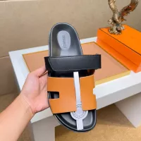 Cheap Hermes Slippers For Men #1356950 Replica Wholesale [$56.00 USD] [ITEM#1356950] on Replica Hermes Slippers