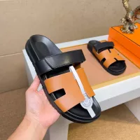 Cheap Hermes Slippers For Men #1356950 Replica Wholesale [$56.00 USD] [ITEM#1356950] on Replica Hermes Slippers