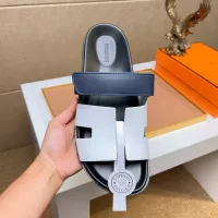 Cheap Hermes Slippers For Men #1356953 Replica Wholesale [$56.00 USD] [ITEM#1356953] on Replica Hermes Slippers